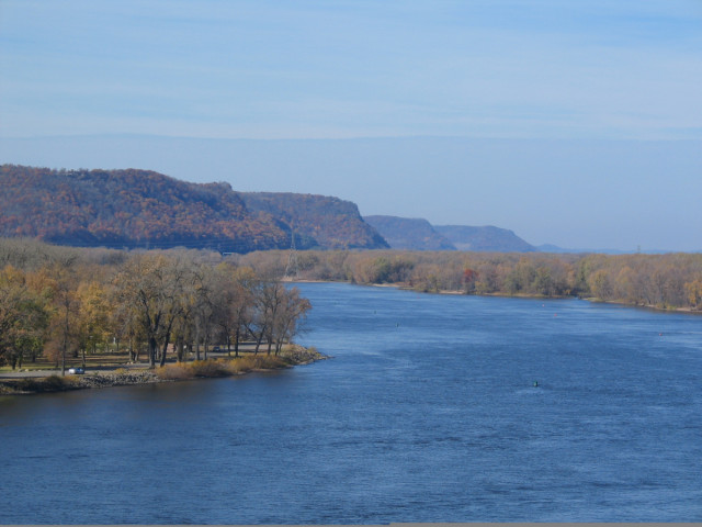 A land formation near LaCrosse, WI that resembles the Cliffs of Moher.