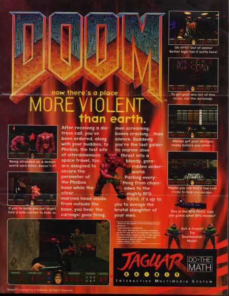 Doom full page ad.