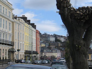 A street in Cobh.